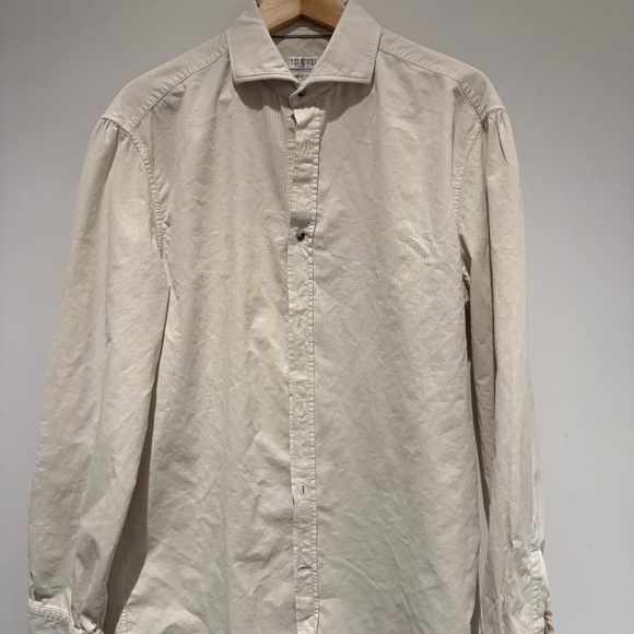 Brunello Cucinelli Button-Down Corduroy Shirt - Picture 1 of 3